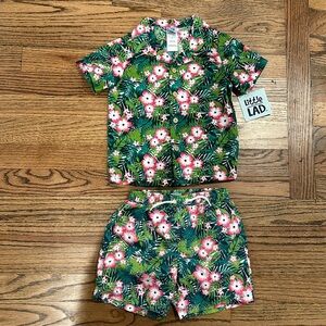 NWT- little lad 2 piece swim set - 2T